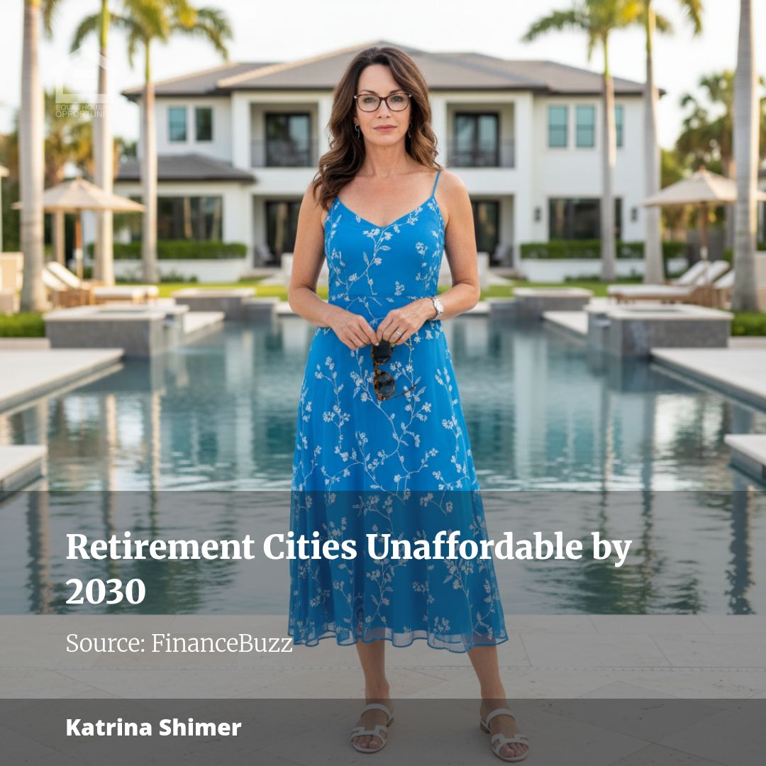 Realtors Predict These Retirement Cities Will Become Unaffordable by 2030