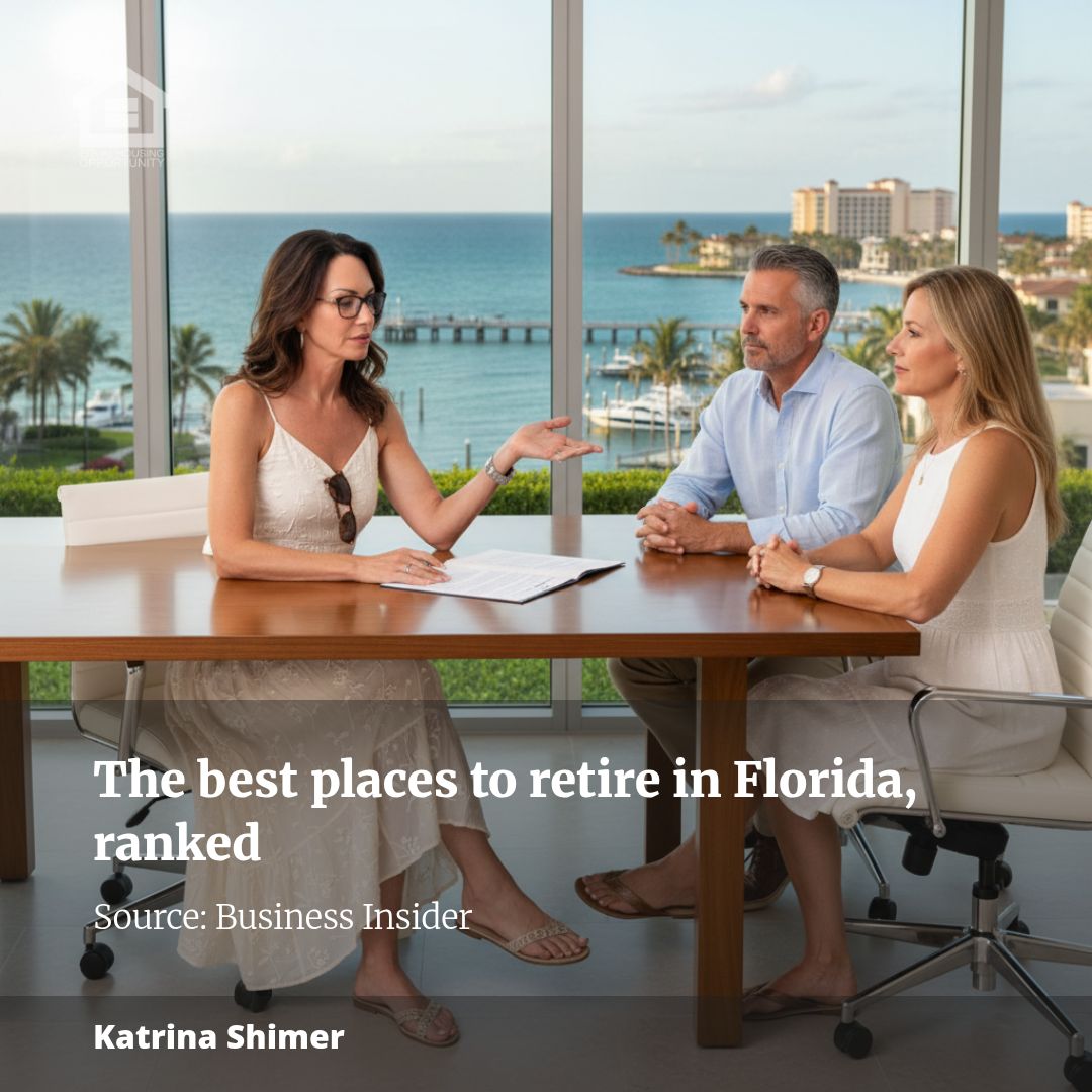 The best places to retire in Florida, ranked