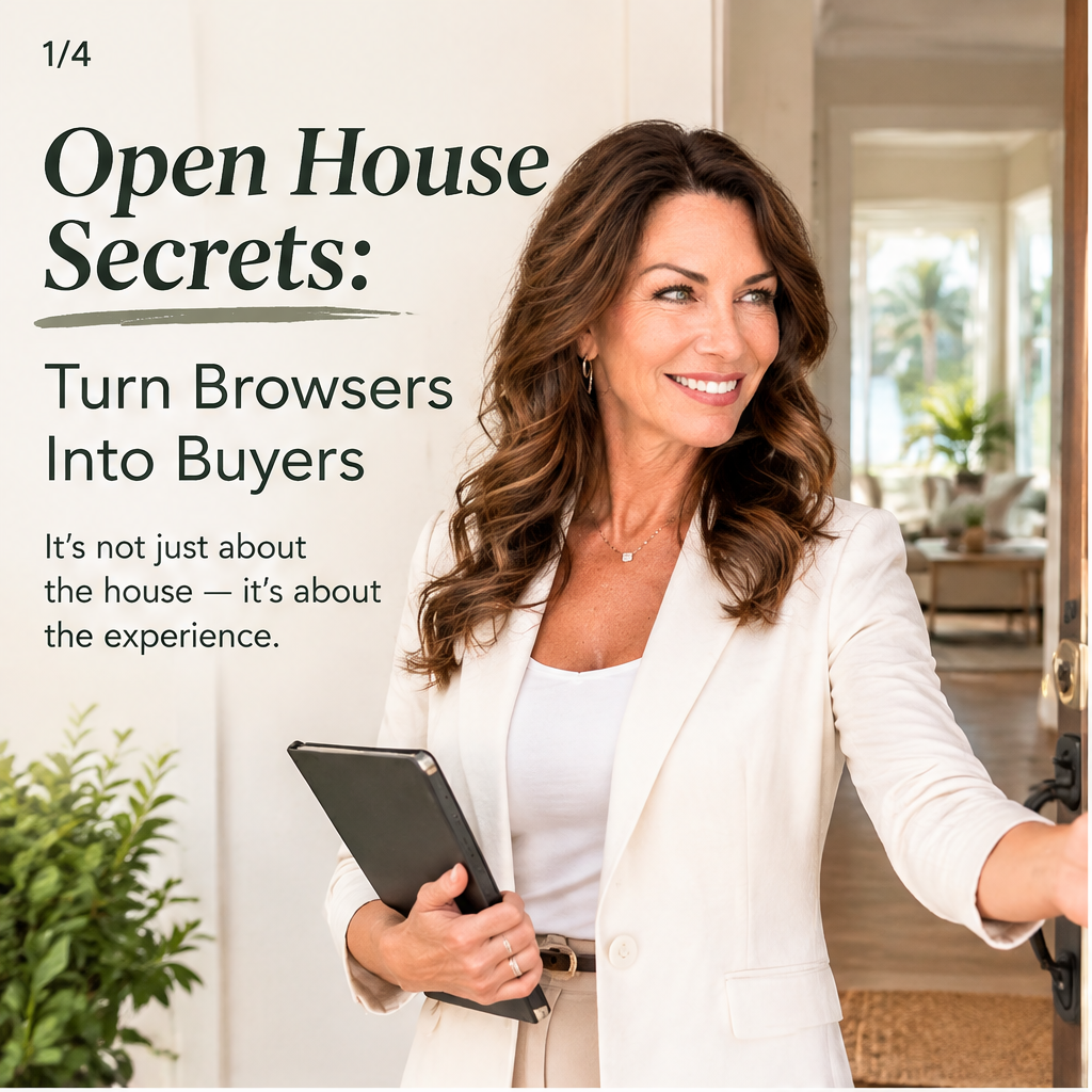 Open House Secrets: Turn Browsers Into Buyers